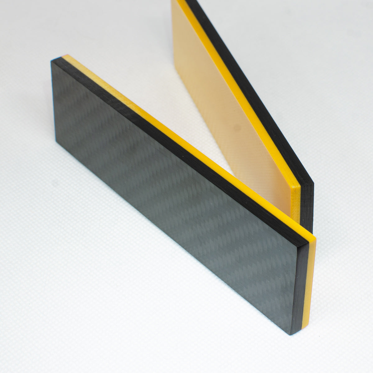 Карбон + G10 жълто