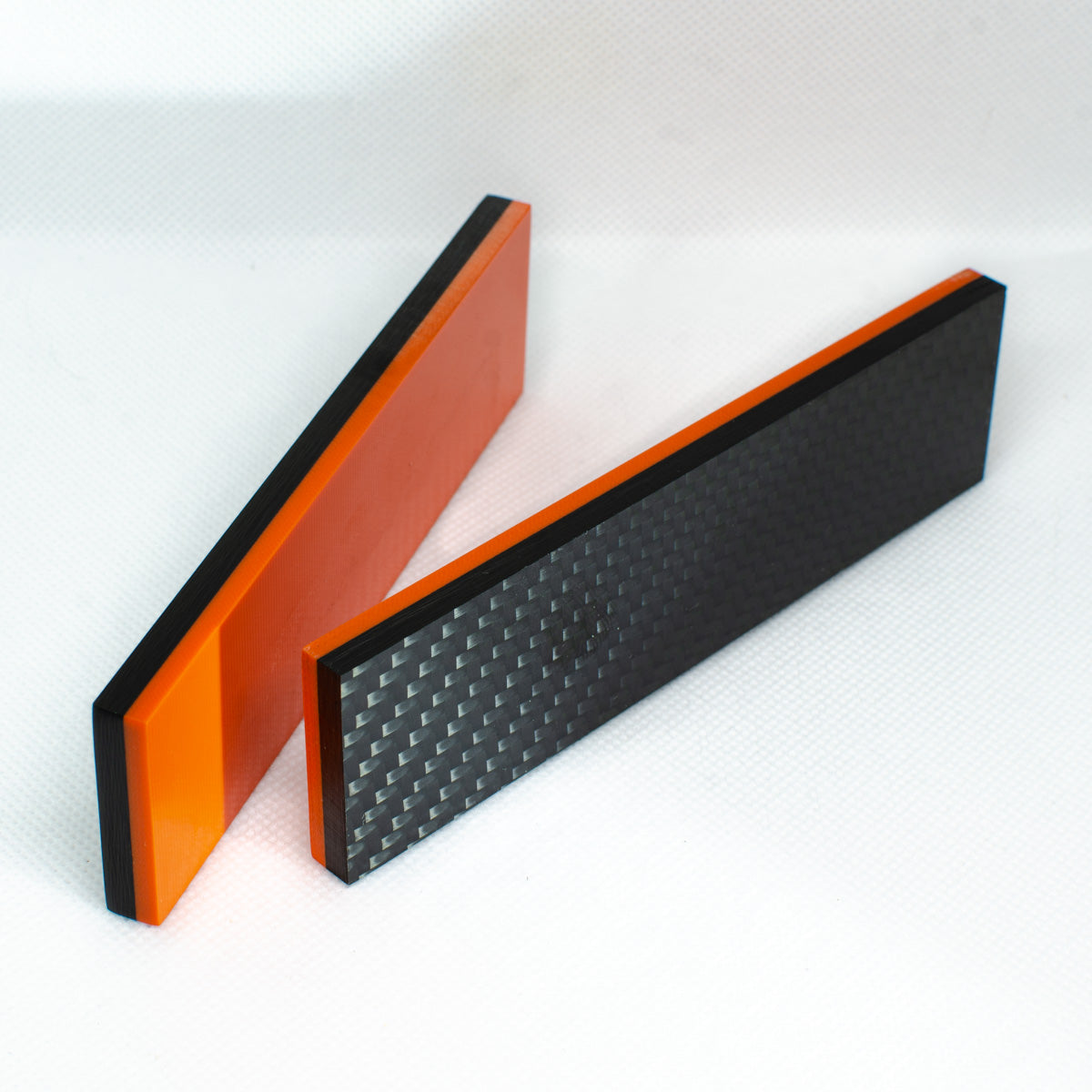 Carbon + G10 orange