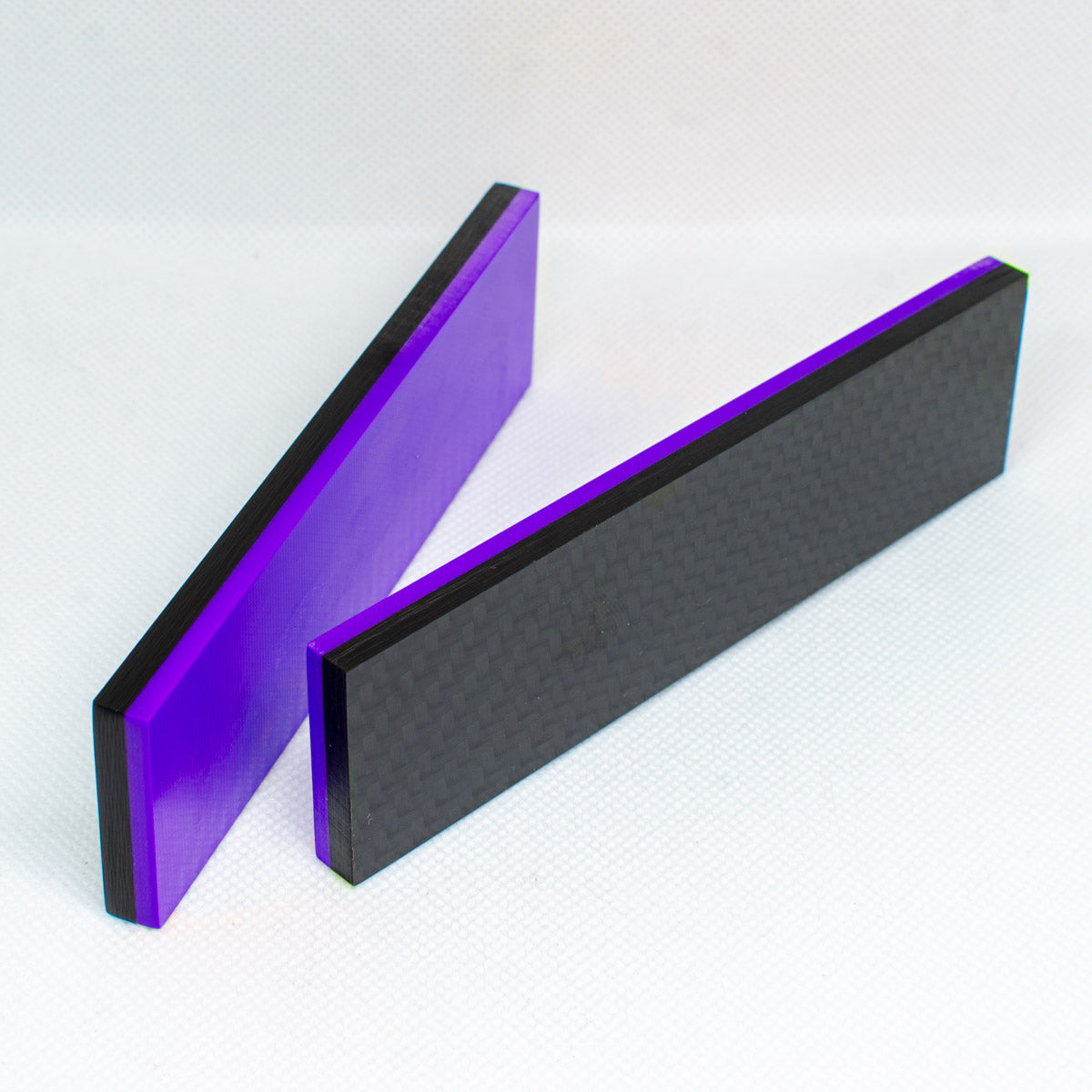 Карбон + G10 лилаво