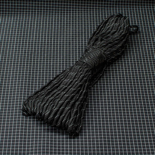 Paracord - Reflective Black